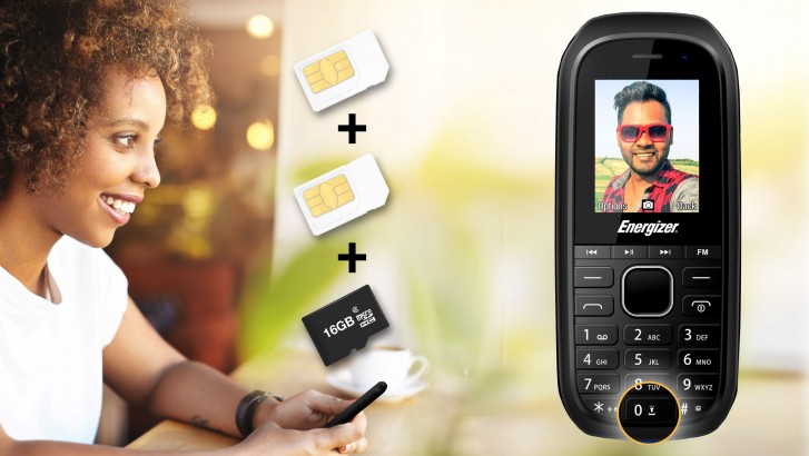 Energizer E12 — телефон за 12 евро с двумя SIM-картами, мультимедийными кнопками, поддержкой MP3 и MicroSD 